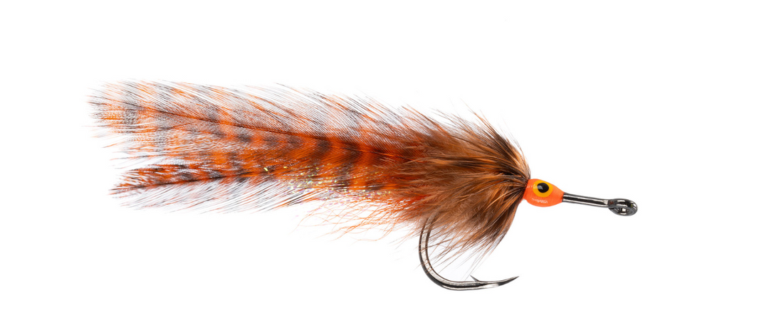 Umpqua Big Eye Tarpon Sm - Orange/Grizzly