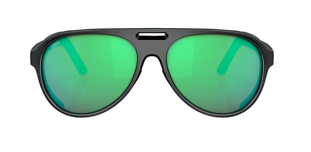 Costa - GRAND CATALINA, Matte Black, Green Mirror Polarized Glass (IN STOCK)
