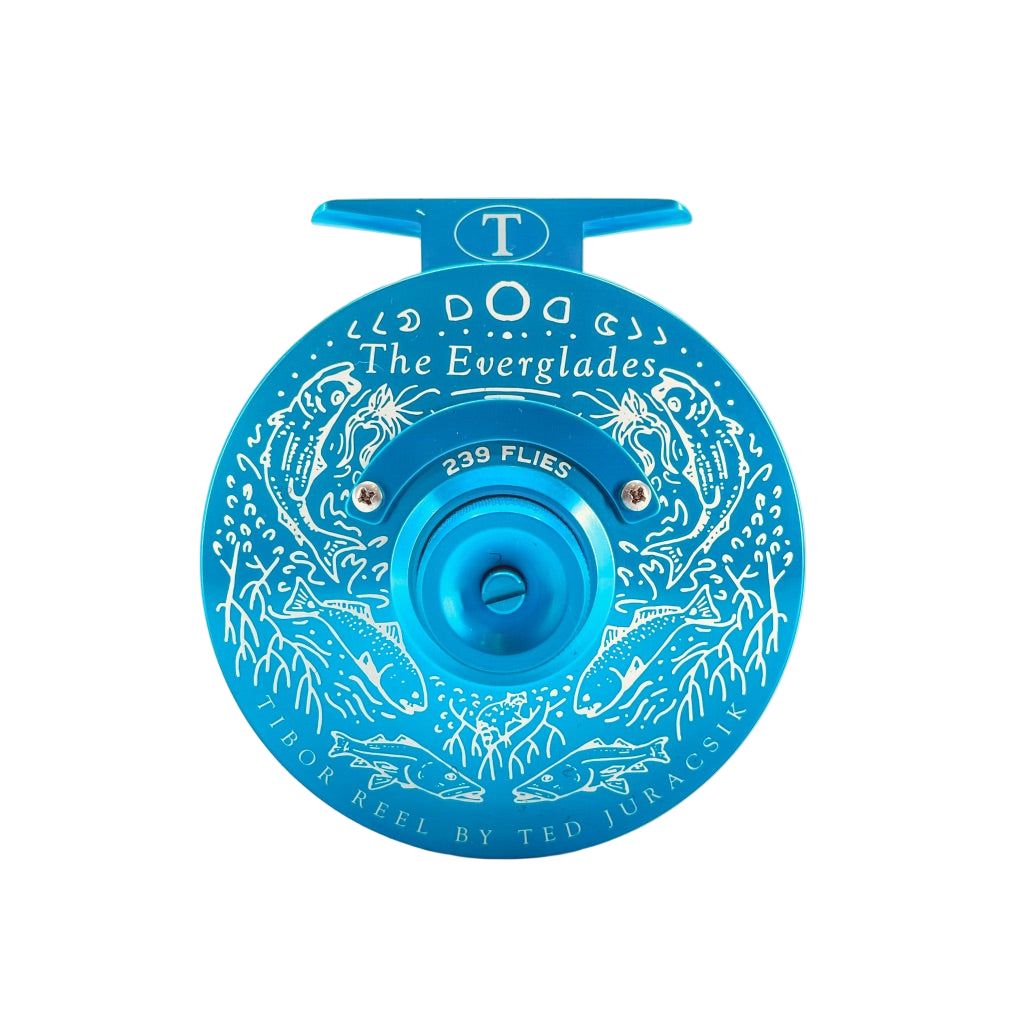 Tibor Everglades - Aqua w/Aqua Small Parts & 239 Bre Drake Everglades Slam Art (CUSTOM)(IN STOCK)