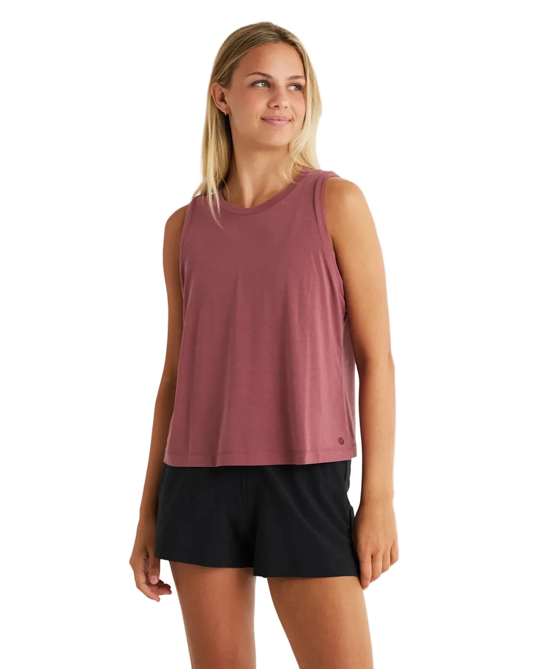 Free Fly Women's Elevate Lightweight Tank - Plum