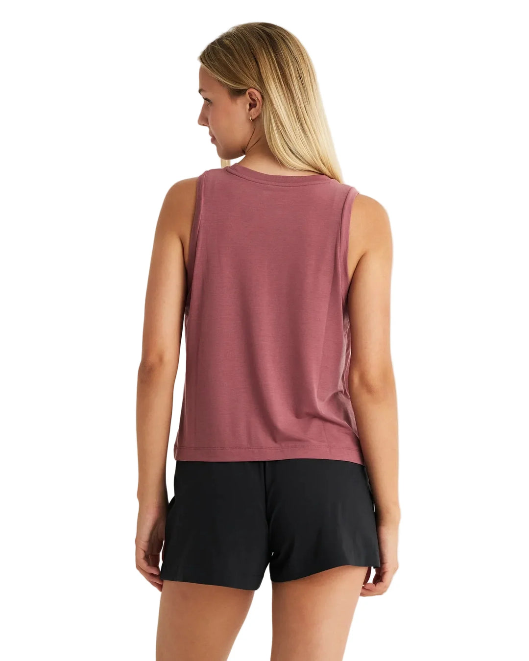 Free Fly Women's Elevate Lightweight Tank - Plum