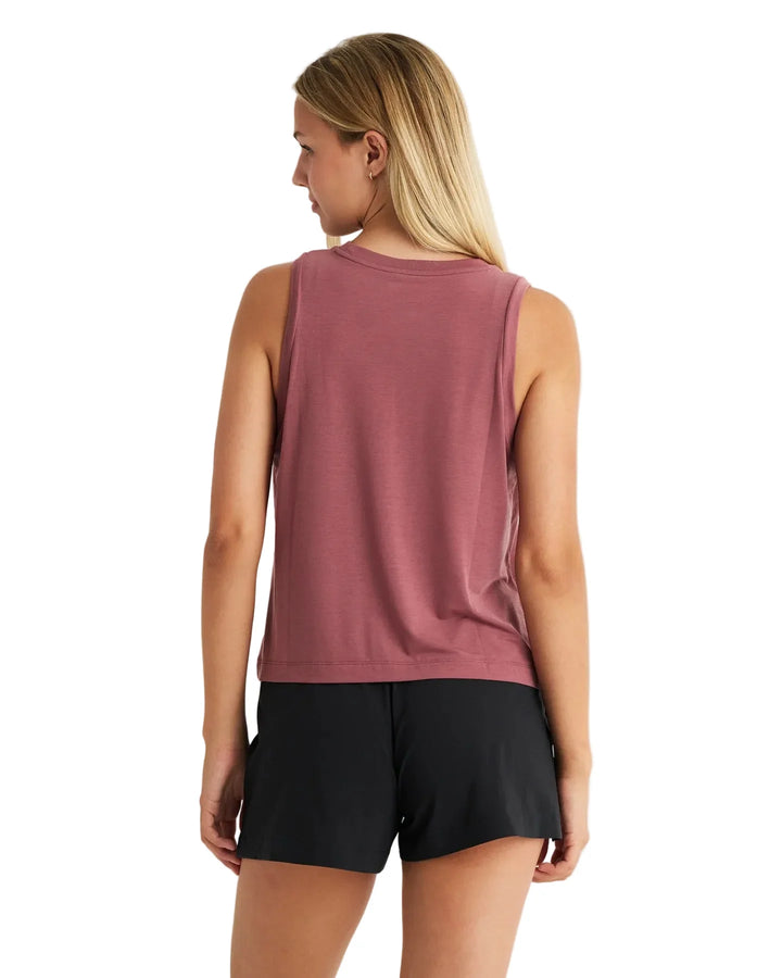 Free Fly Women's Elevate Lightweight Tank - Plum