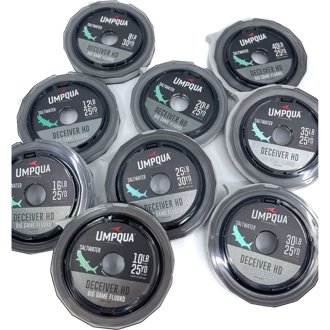 UMPQUA - DECEIVER HD BIG GAME FLUOROCARBON TIPPET