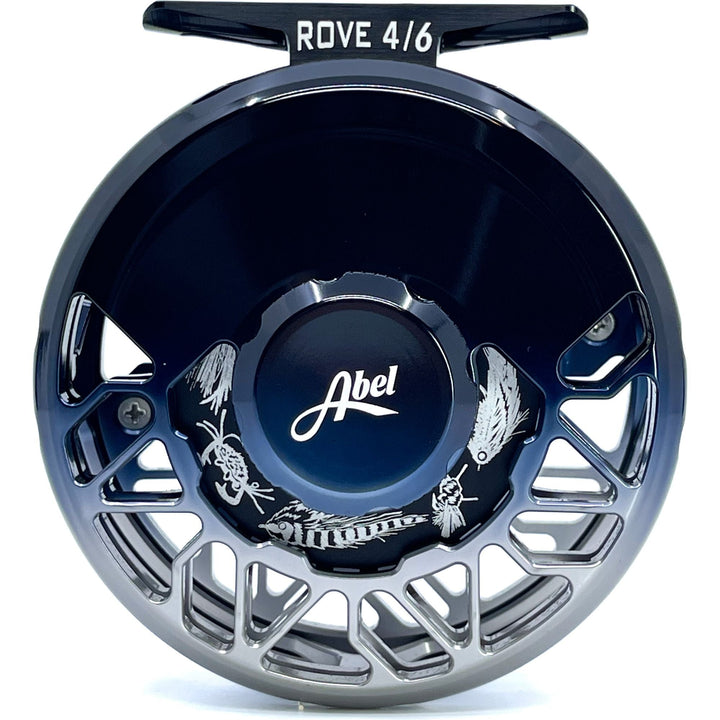 Abel Rove (4/6) Black Platinum Fade w/ Black Platinum Fade Drag Knob & Platinum Handle (IN STOCK)