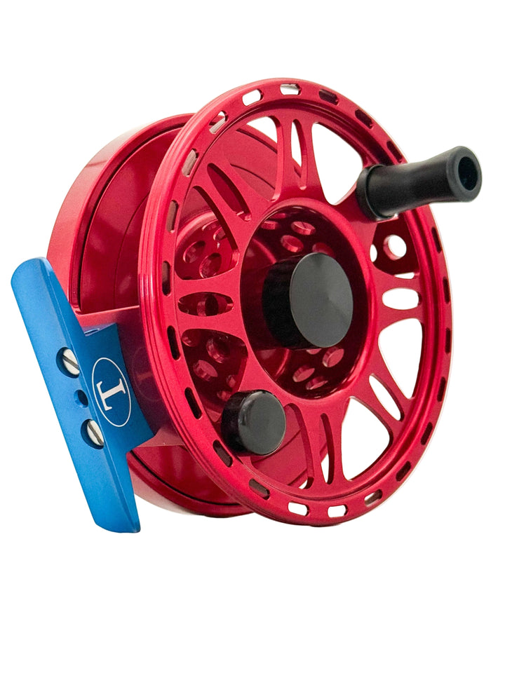 Tibor Riptide - Crimson w/ Aqua Small Parts & 239 Bre Drake Tarpon Art (IN STOCK)