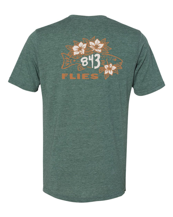 843 Flies X Bre Drake Tee Shirt - Sweet Magnolia
