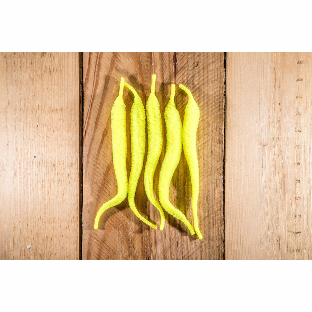 Mangum's Original Mini Dragon Tail UV2 - Fluorescent Yellow