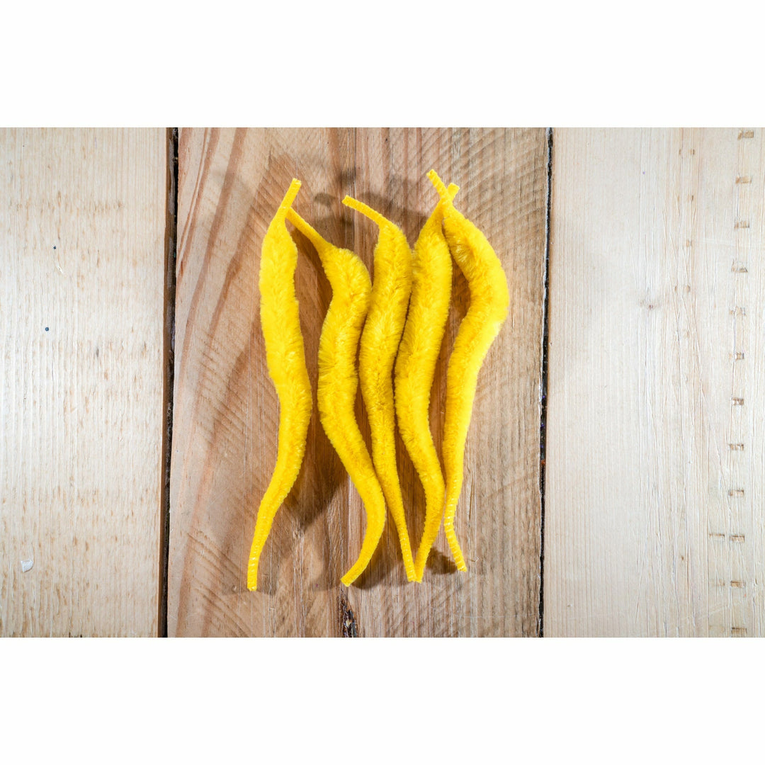 Mangum's Original Mini Dragon Tail UV2 - Mustard Yellow