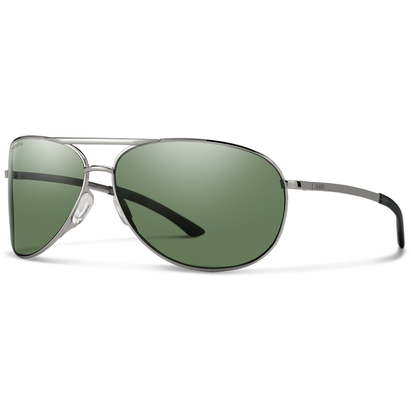 Smith Serpico 2 - Gunmetal + ChromaPop Polarized Gray Green Lens (IN STOCK)