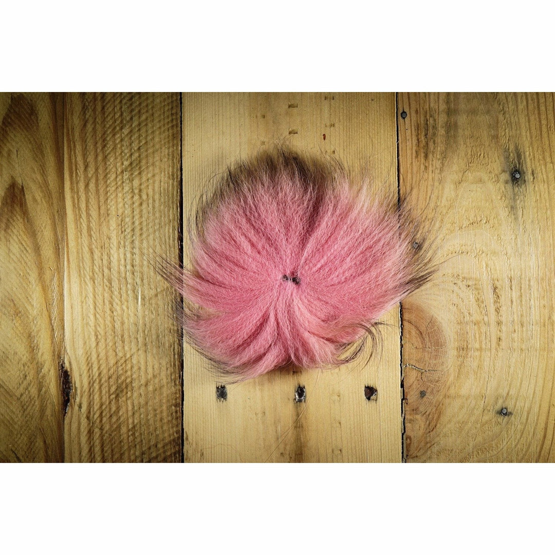 Arctic Fox Tail Hair - Pink