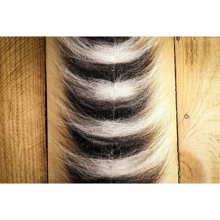 EP Sommerlatte's Grizzley Foxy Brush 3" - Black & White