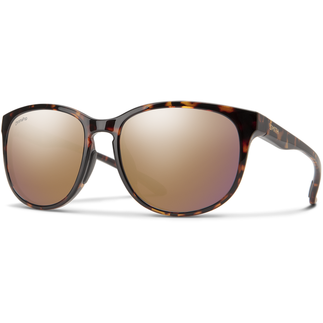 Smith Lake Shasta - Tortoise + ChromaPop Polarized Rose Gold Mirror Lens (IN STOCK)