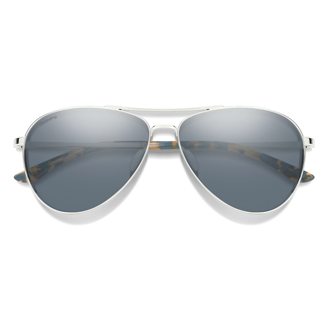 Smith Langley 2 - Silver + ChromaPop Polarized Slate Lens(IN STOCK)