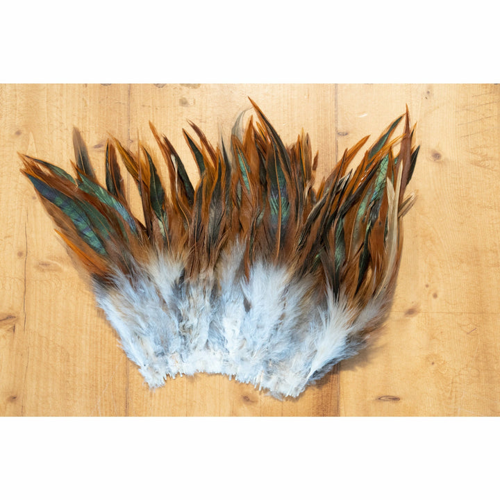 Strung Rooster Saddles (Long) - All Colors