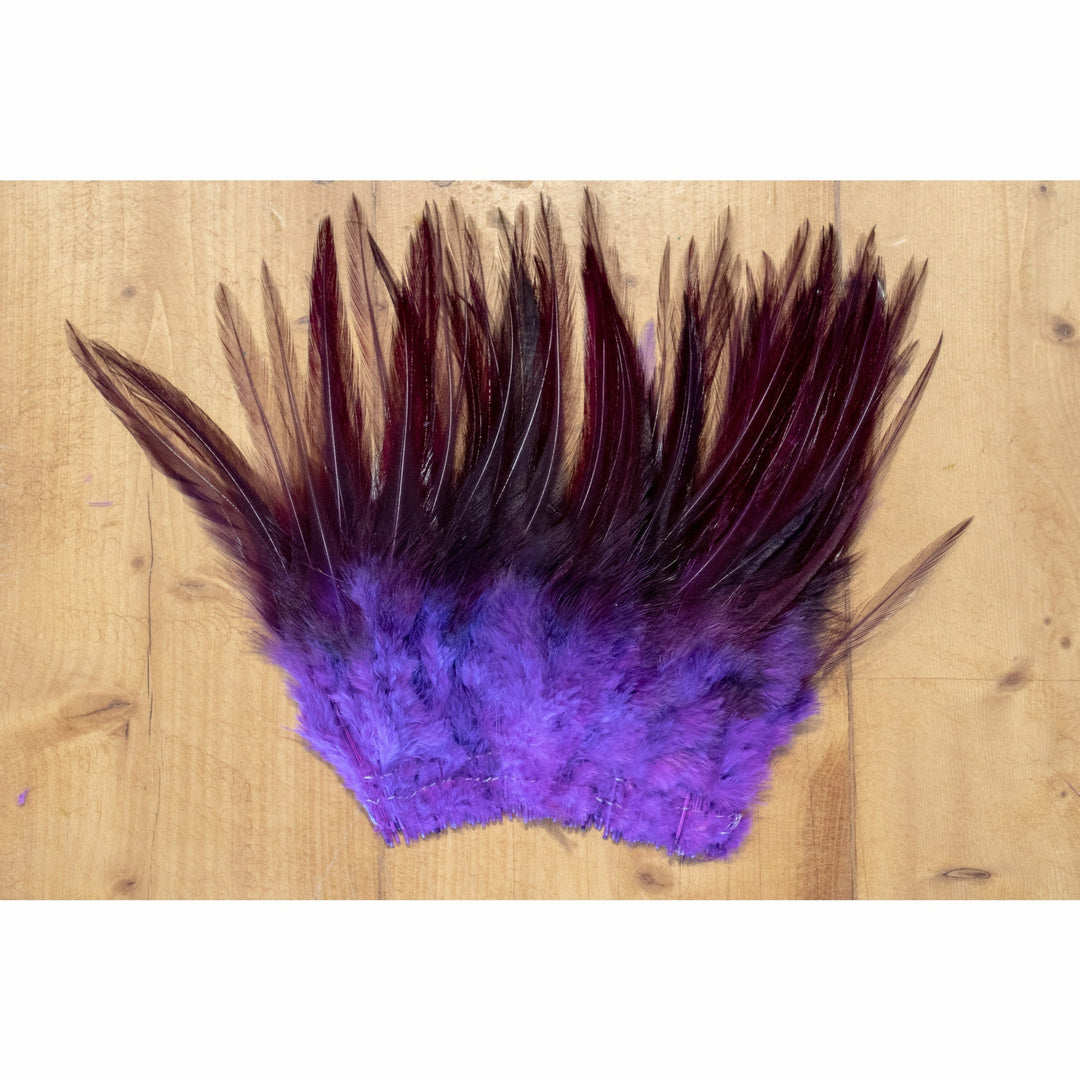 Strung Rooster Saddles (Long) - All Colors