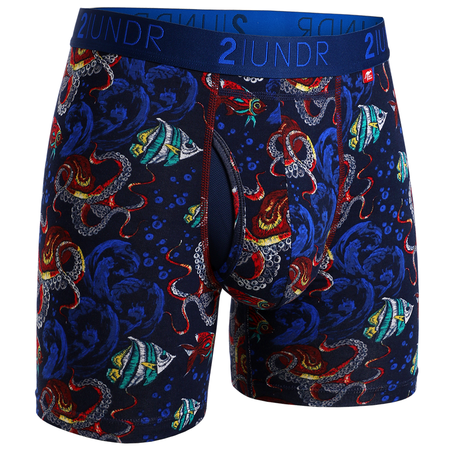 2UNDR - Swing Shift Boxer Brief - Squid Row