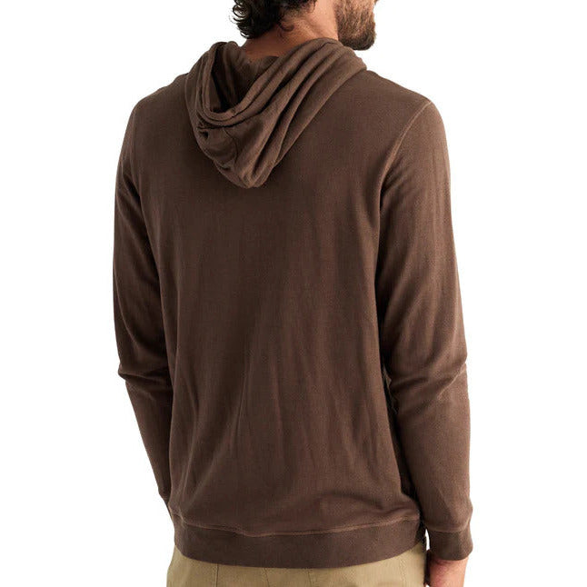 Free Fly Men's Bamboo Heritage Fleece Hoody - Mustang