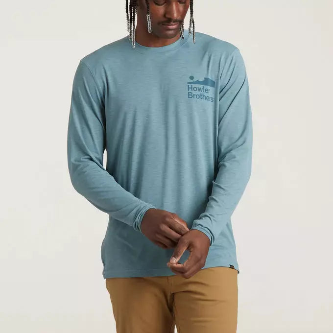 Howler Bros HB Tech T - Smoked Blue