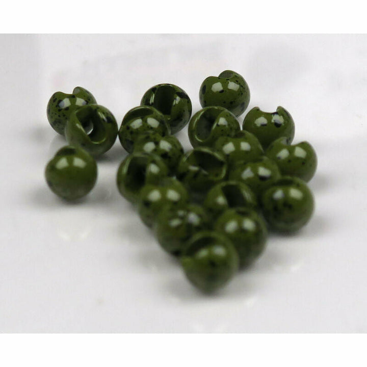 Slotted Tungsten Beads 1/8 Inch 3.3mm - All Colors