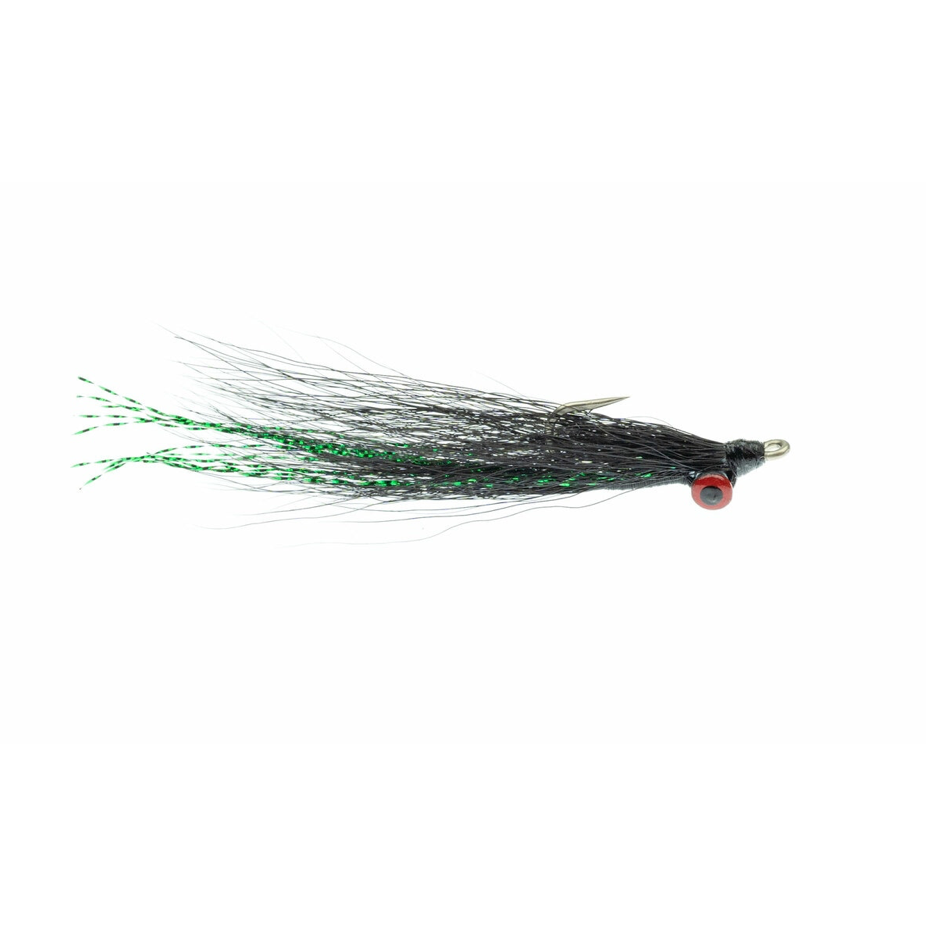 UMPQUA CLOUSER MINNOW BLACK  - Size 2