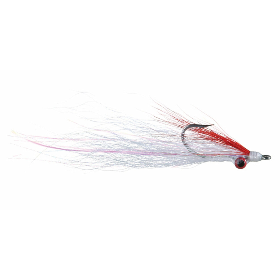 UMPQUA CLOUSER MINNOW - RED/WHT - SIZE 2