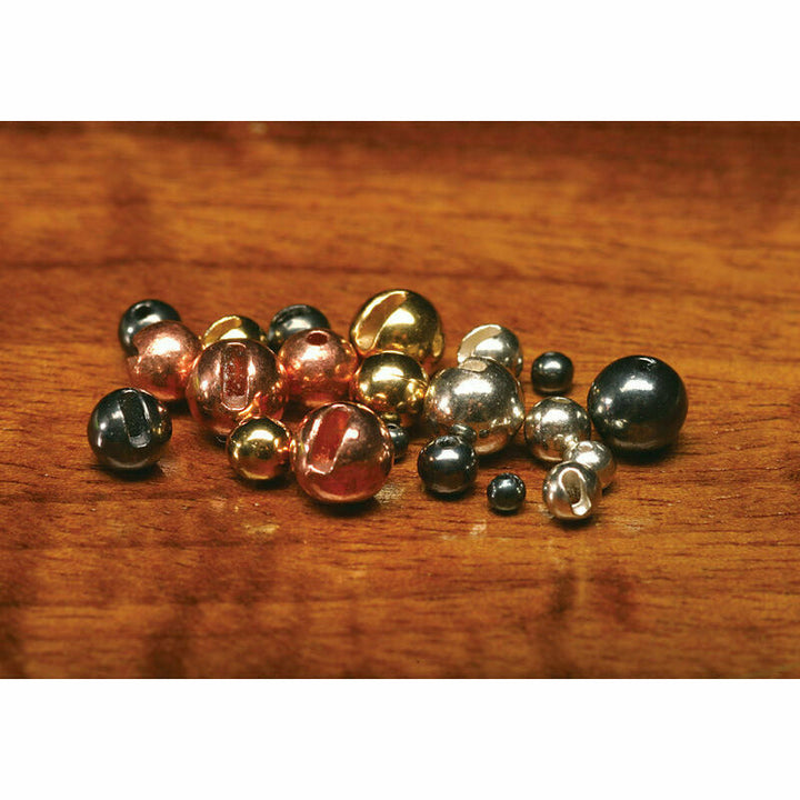 Slotted Tungsten Beads 1/8 Inch 3.3mm - All Colors